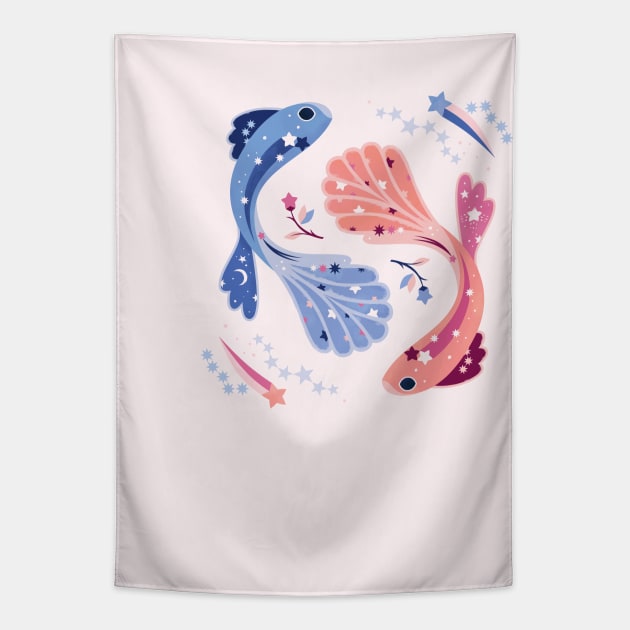 Pisces Tapestry by CarlyWatts