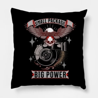 Small Package Big Power Turbo Pillow
