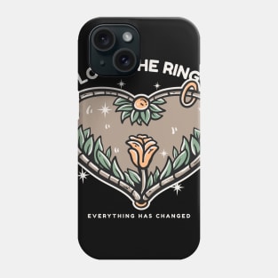 Love the ring ilustration Phone Case