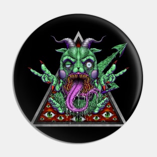 Demon Goat #2 Pin