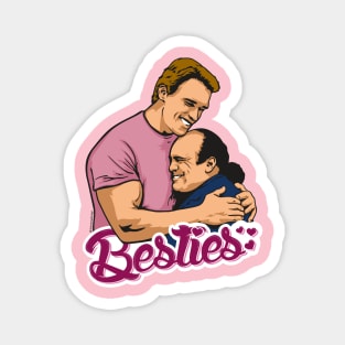 TWINS Arnold and Danny DeVito BFF Shirt Magnet