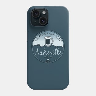 Always On Tap - Asheville Beer - BlueNavy 22 Phone Case