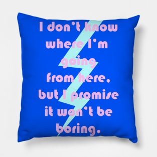 I promise Pillow