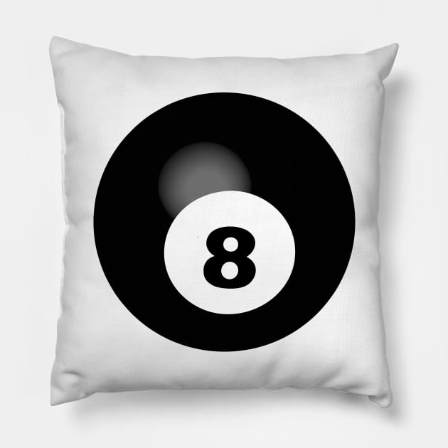 Magic 8 Ball Pillow by rclsivcreative