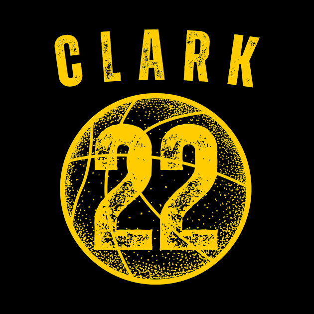 Clark Yellow Jersey Number 22 by EyesArt