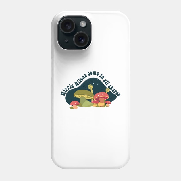 Hippie Aliens Phone Case by emma17