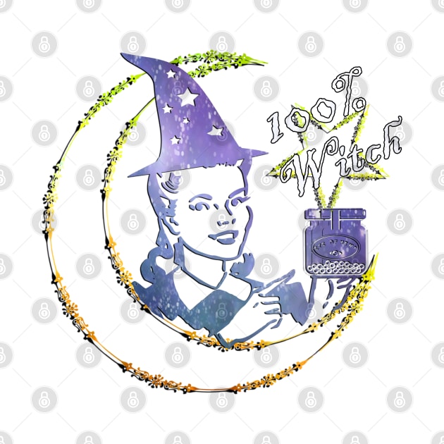 Witch Funny Witch Quote and Graphic Moon, Star & Quote Halloween Funny Halloween gift by tamdevo1