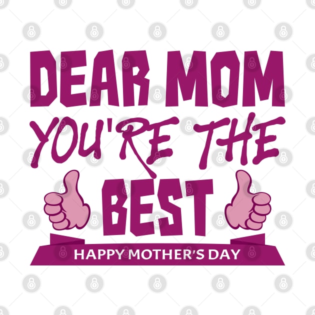 Dear mom you are the best | Mother's Day Gift Ideas by GoodyBroCrafts