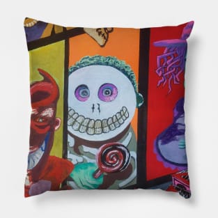 "3 little Henchmen" Pillow