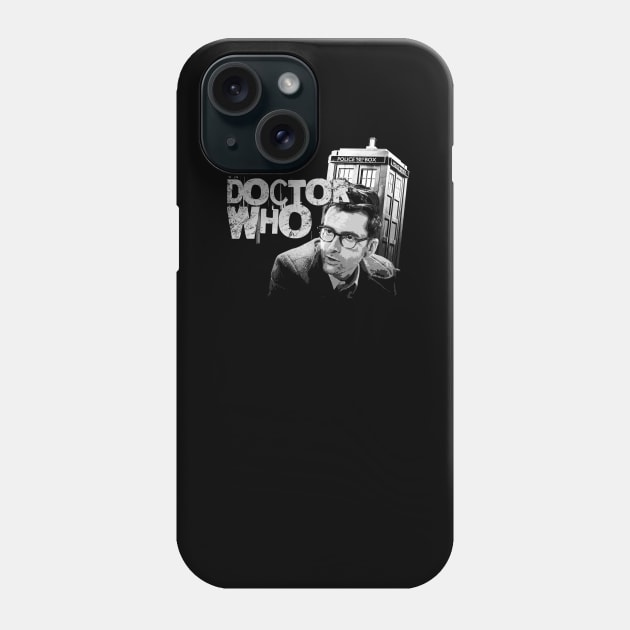 david tennant in doctor who comic style Phone Case by Shelter Art Space