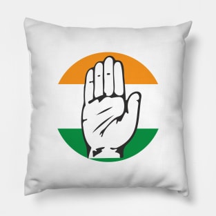 Congress Party of India Hand Symbol Pillow