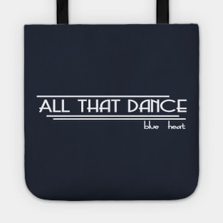 ATD Blue Heat lines (white) Tote