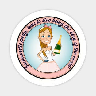 Bachelorette party nine Magnet