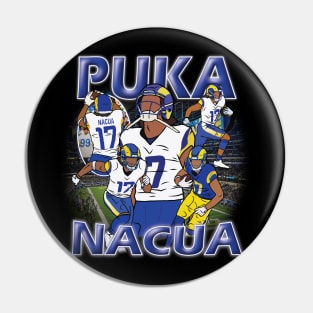 Puka Nacua Vintage Pin