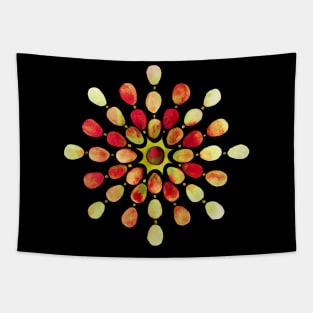 Mandala Love - Cherry Limeade Tapestry