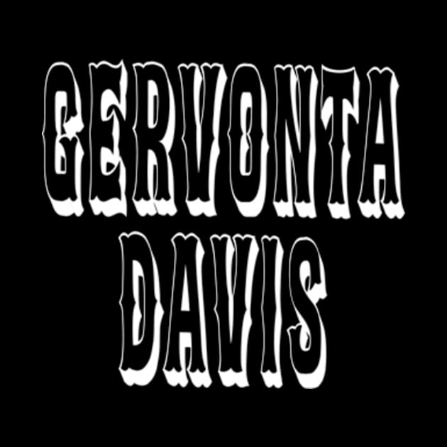 Gervonta davis by TshirtMA