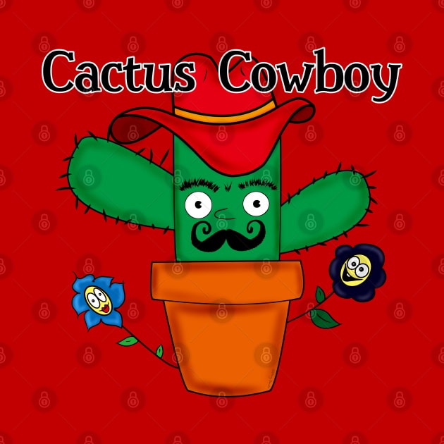 Cactus Cowboy by DitzyDonutsDesigns