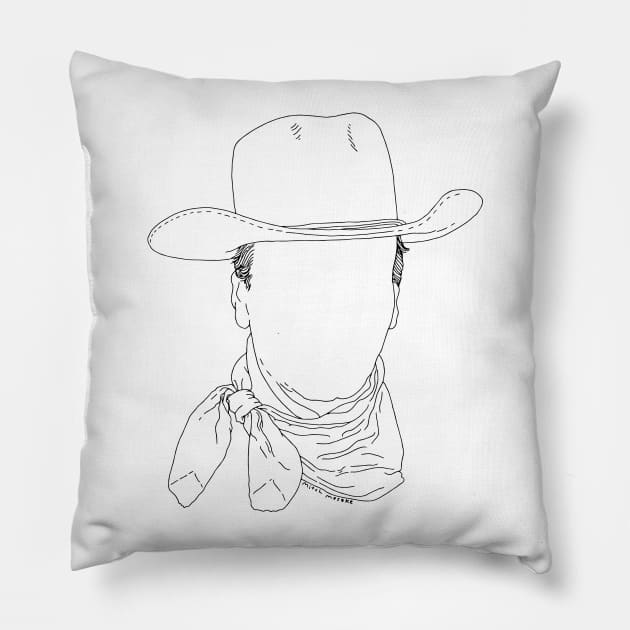 Ghost Rider Pillow by TheCosmicTradingPost