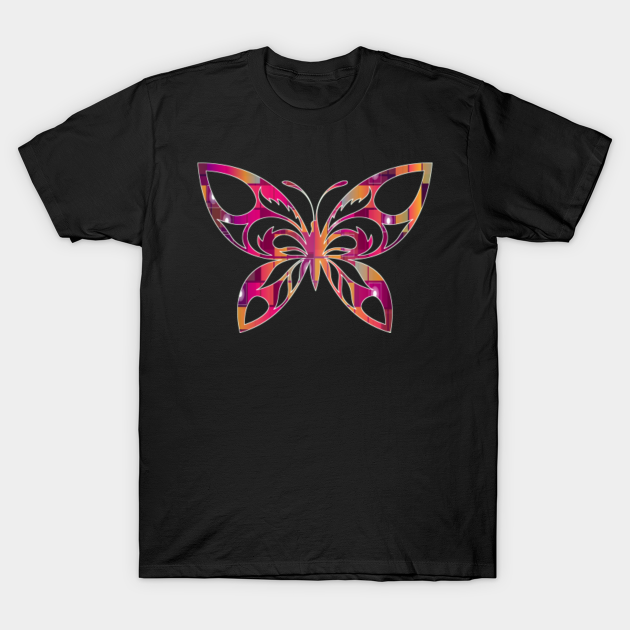 Butterfly 311 - Colorful - T-Shirt | TeePublic