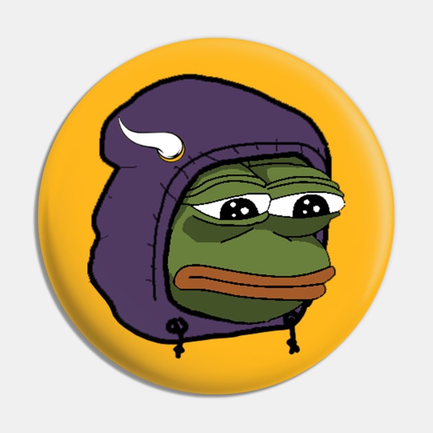 Minnesota Vikings Ultra Rare Pepe Pin by gt14199