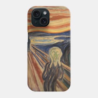 The Scream by Edvard Munch Phone Case