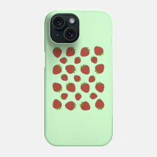 Strawberry Pattern Phone Case