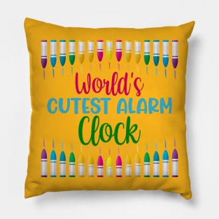 World's Cutest Alarm Clock Pillow