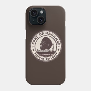 Port of Harambe Phone Case