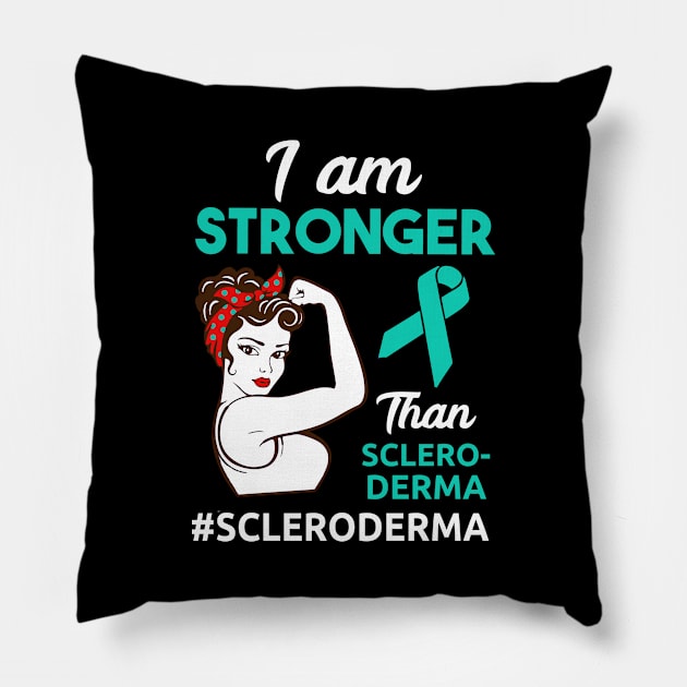 Scleroderma Awareness Gift design Pillow by KuTees