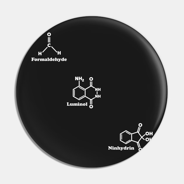 Forensic Chemicals Pin by ScienceCorner