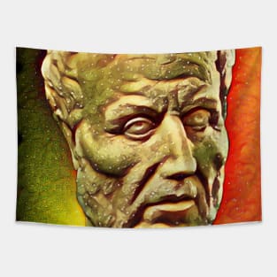 Plotinus Snow Portrait | Plotinus Artwork 15 Tapestry