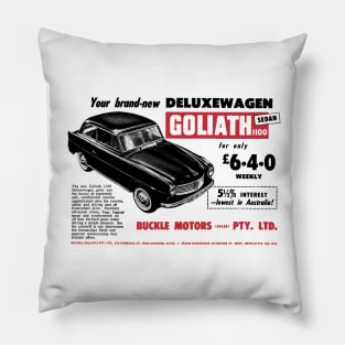 GOLIATH 1100 - advert Pillow