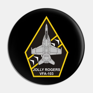 VFA-103 Jolly Rogers - F/A-18 Pin