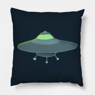 UFO doodle Pillow