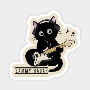 Cat Rock Sammy Hagar Magnet