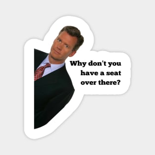 Chris Hansen funny meme Magnet