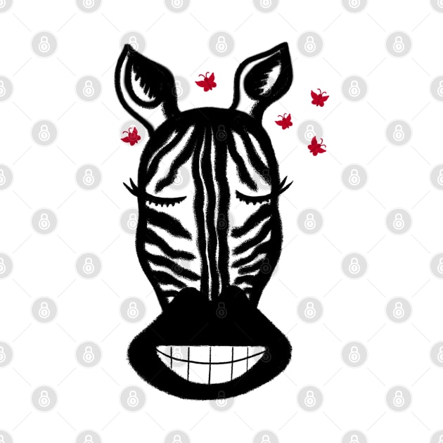 Zebra Smile by KMdesign