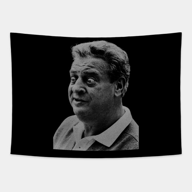 Rodney Dangerfield - Black Vintage Tapestry by ビーズ