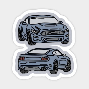 muscle car sport Magnet