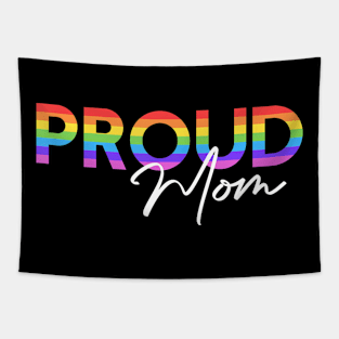 Queer Pride Proud Mom Rainbow Equality Pride Month Lgbt Tapestry