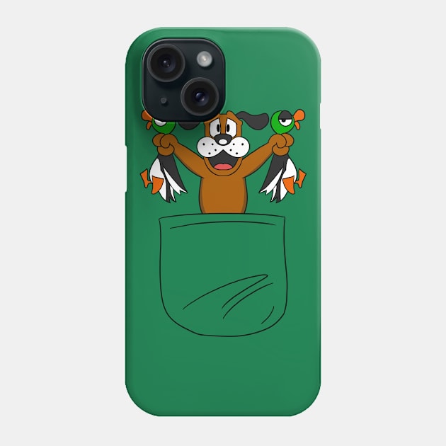 Duck Hunting Pocket Phone Case by CCDesign