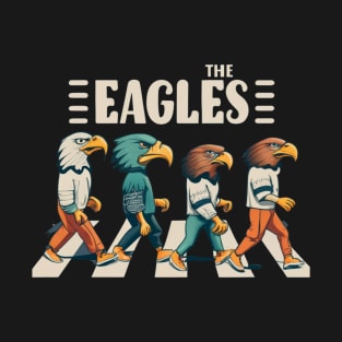 The eagles funny Philadelphia eagles football design T-Shirt