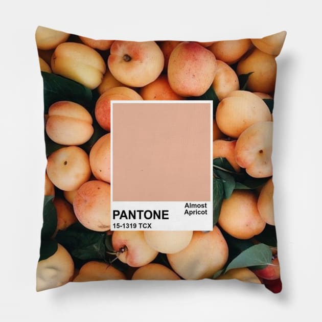 Almost apricot color Pillow by Veyiive