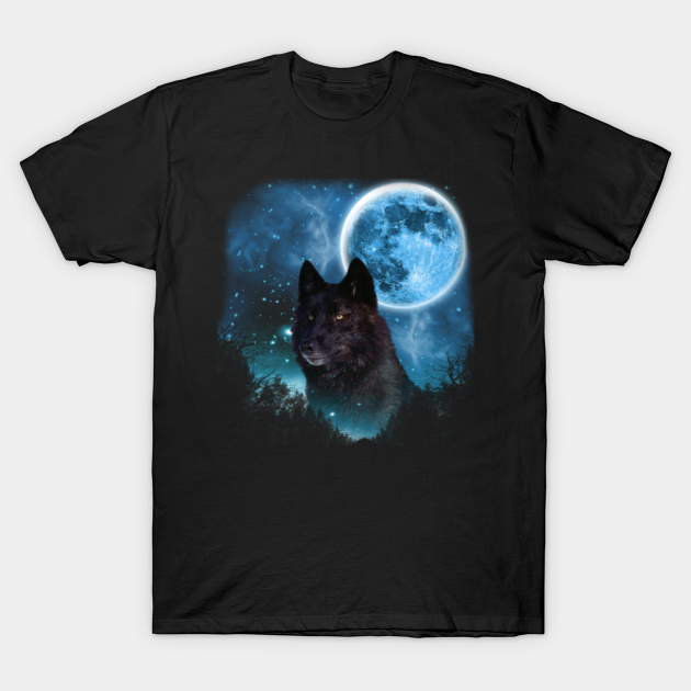 Black Wolfs Skylight 2 - Clouds - T-Shirt