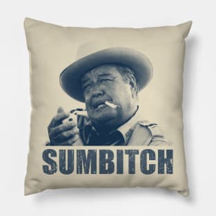 Sumbitch - Blue Vintage Color Pillow