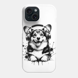 Corgi Business, Monkey Business, Music Phone Case