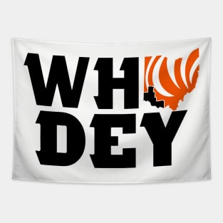 WHO DEY, Cincinnati Football Tapestry