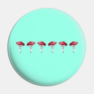 Mushroom Master Fly Agaric Pin