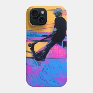 On Edge - Stunt Scooter Rider Phone Case