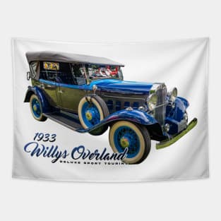 1933 Willys Overland Deluxe Sport Touring Tapestry